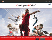 Tablet Screenshot of checkyourmotion.com